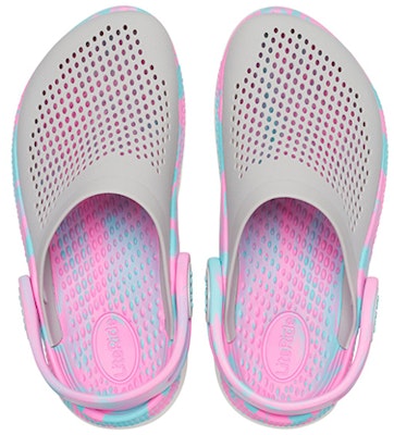 (Youth) Crocs Literide 360 Marbled Clogs 'Grey Pink Blue' 207668-1DU Purchase (Youth) Crocs Literide 360 Marbled Clogs 'Grey Pink Blue' 207668-1DU