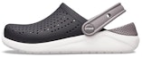 Buy (JR) Crocs LiteRide Clogs 'Hitam Kelabu Putih' 205964-066