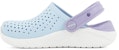 (JR) Crocs LiteRide Clogs 'Biru Ungu' 205964-4KA