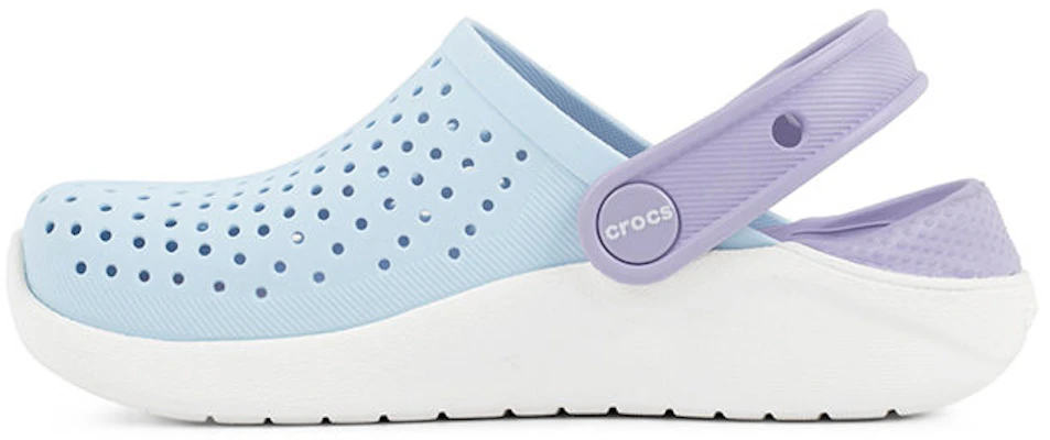 (Youth) Crocs LiteRide Clogs 'Blue Purple' 205964-4KA Buy (Youth) Crocs LiteRide Clogs 'Blue Purple' 205964-4KA