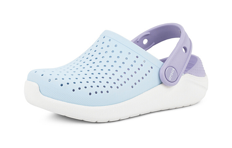 Lookbook (Youth) Crocs LiteRide Clogs 'Blue Purple' 205964-4KA