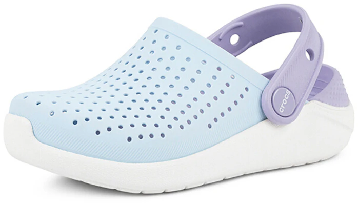 (Youth) Crocs LiteRide Clogs 'Blue Purple' 205964-4KA Lookbook (Youth) Crocs LiteRide Clogs 'Blue Purple' 205964-4KA