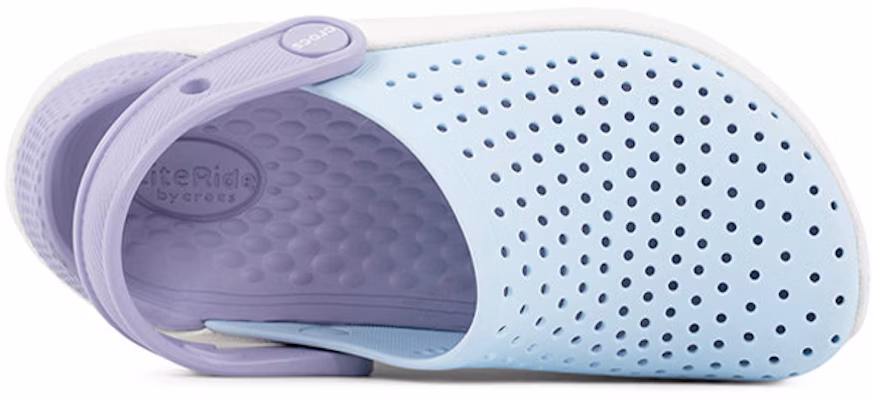 (Youth) Crocs LiteRide Clogs 'Blue Purple' 205964-4KA Shop (Youth) Crocs LiteRide Clogs 'Blue Purple' 205964-4KA