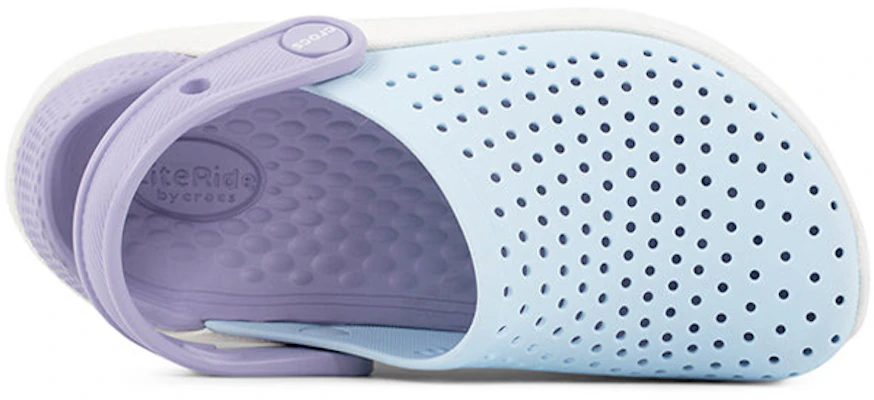 (Youth) Crocs LiteRide Clogs 'Blue Purple' 205964-4KA Shop (Youth) Crocs LiteRide Clogs 'Blue Purple' 205964-4KA