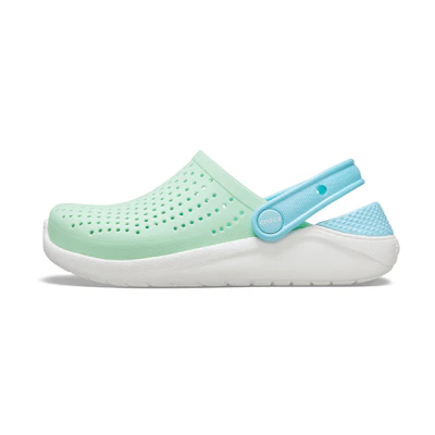 (Youth) Crocs LiteRide Clogs 'Neo Mint White'