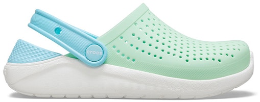 (JR) Crocs LiteRide Clogs 'Neo Mint Putih' 205964-3TM Order (JR) Crocs LiteRide Clogs 'Neo Mint Putih' 205964-3TM