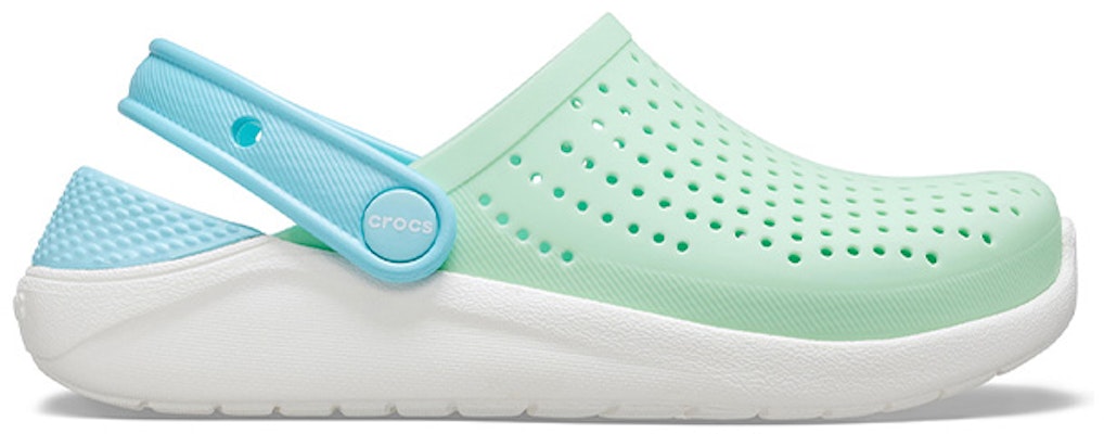 (Youth) Crocs LiteRide Clogs 'Neo Mint White' 205964-3TM Order (Youth) Crocs LiteRide Clogs 'Neo Mint White' 205964-3TM