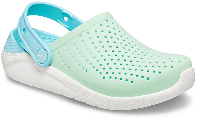 (Youth) Crocs LiteRide Clogs 'Neo Mint White' 205964-3TM Lookbook (Youth) Crocs LiteRide Clogs 'Neo Mint White' 205964-3TM