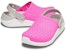 (JR) Crocs LiteRide Clogs 'Merah Jambu Putih Kelabu' 205964-6QR