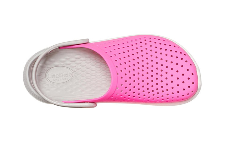 Purchase (Youth) Crocs LiteRide Clogs 'Pink White Grey' 205964-6QR