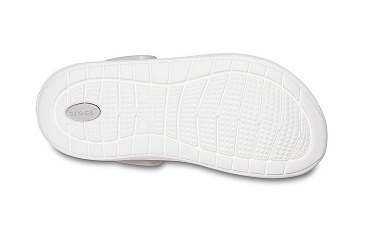 Sizing (Youth) Crocs LiteRide Clogs 'Pink White Grey' 205964-6QR