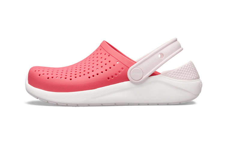 (Youth) Crocs LiteRide Clogs 'White Pink' 205964-6EW