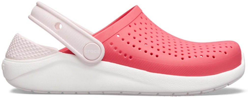 (Youth) Crocs LiteRide Clogs 'White Pink' 205964-6EW Order (Youth) Crocs LiteRide Clogs 'White Pink' 205964-6EW