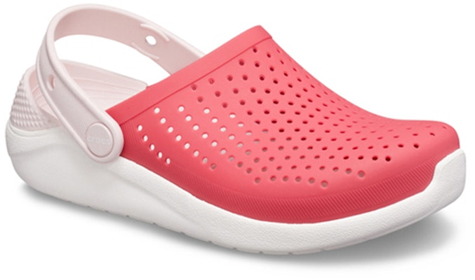 (Youth) Crocs LiteRide Clogs 'White Pink' 205964-6EW Lookbook (Youth) Crocs LiteRide Clogs 'White Pink' 205964-6EW