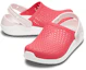 Shop (Youth) Crocs LiteRide Clogs 'White Pink' 205964-6EW