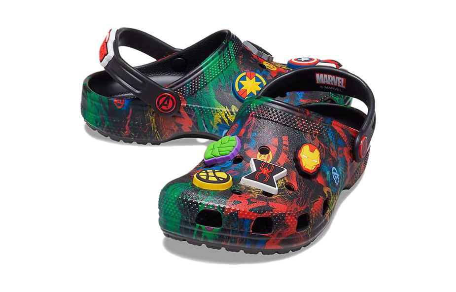 (Youth) Crocs Marvel Avengers Classic Clogs 'Multi-Color' 圖 3