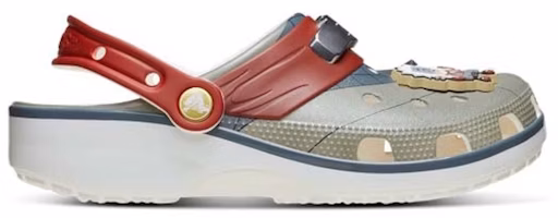 (Youth) Crocs Naruto Jiraiya Classic Clog Red Green 209886 (Youth) Crocs Naruto Jiraiya Classic Clog Red Green 209886
