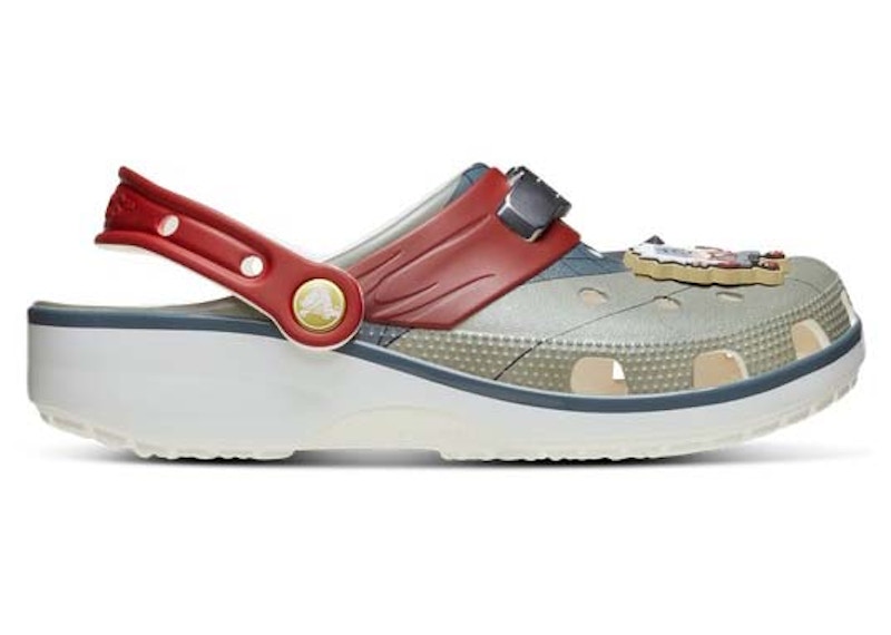 (Youth) Crocs Naruto Jiraiya Classic Clog Red Green 209886