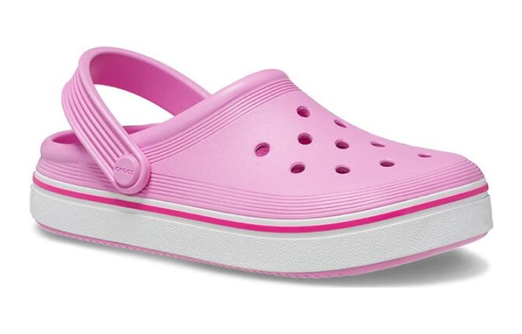 Lookbook (JR) 크록스 오프코트 클로그 '캔디 핑크' 208477-6SW