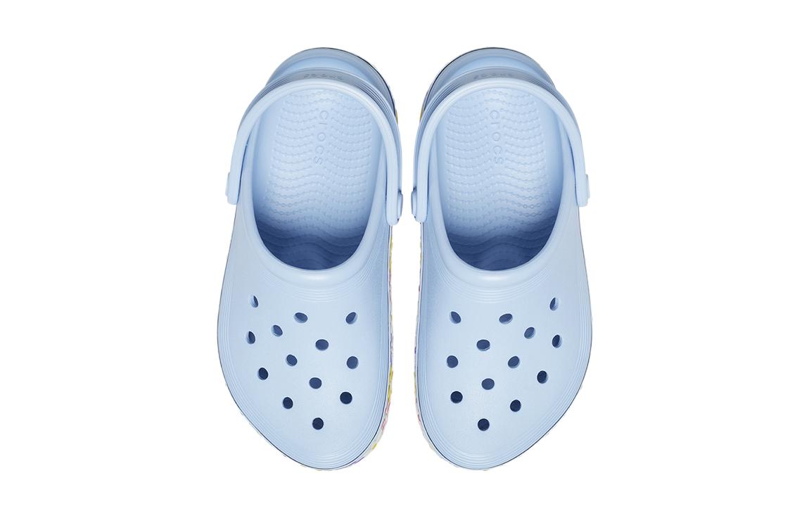 Details for (Youth) Crocs Off Court Daisy Clogs 'Blue' 209061-4NS