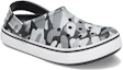 Lookbook (Youth) Crocs Off Court Printed Clogs 'Grey Black White' 209150-066