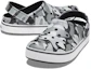 Shop (Youth) Crocs Off Court Printed Clogs 'Grey Black White' 209150-066