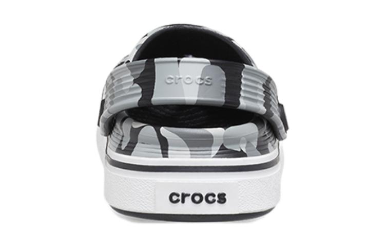 Purchase (Youth) Crocs Off Court Printed Clogs 'Grey Black White' 209150-066
