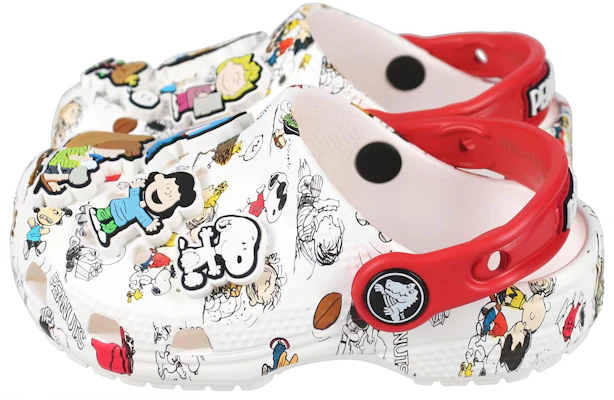(JR) クロックス ピーナッツ クラシック クロッグ (白/赤) 208631-94S Lookbook (JR) クロックス ピーナッツ クラシック クロッグ (白/赤) 208631-94S