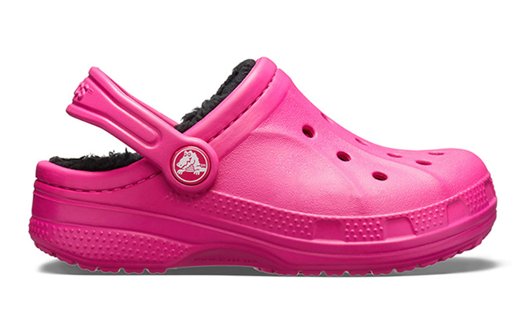 Order (Youth) Crocs Ralen Lined Clogs 'Candy Pink Black' 16245-6X1