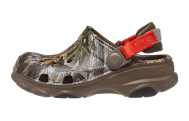 (Youth) Crocs Realtree Edge All-Terrain Clogs 'Brown Red'