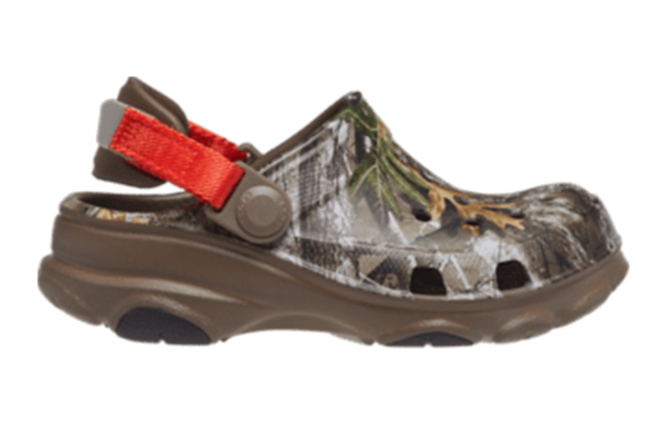 (Youth) Crocs Realtree Edge All-Terrain Clogs 'Brown Red' 圖 2