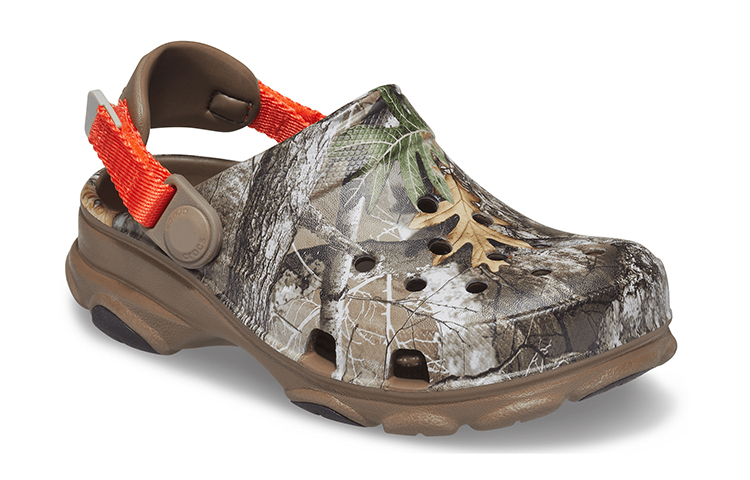 (Youth) Crocs Realtree Edge All-Terrain Clogs 'Brown Red' 圖 3