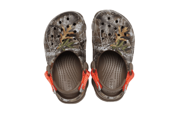 (Youth) Crocs Realtree Edge All-Terrain Clogs 'Brown Red' 圖 5