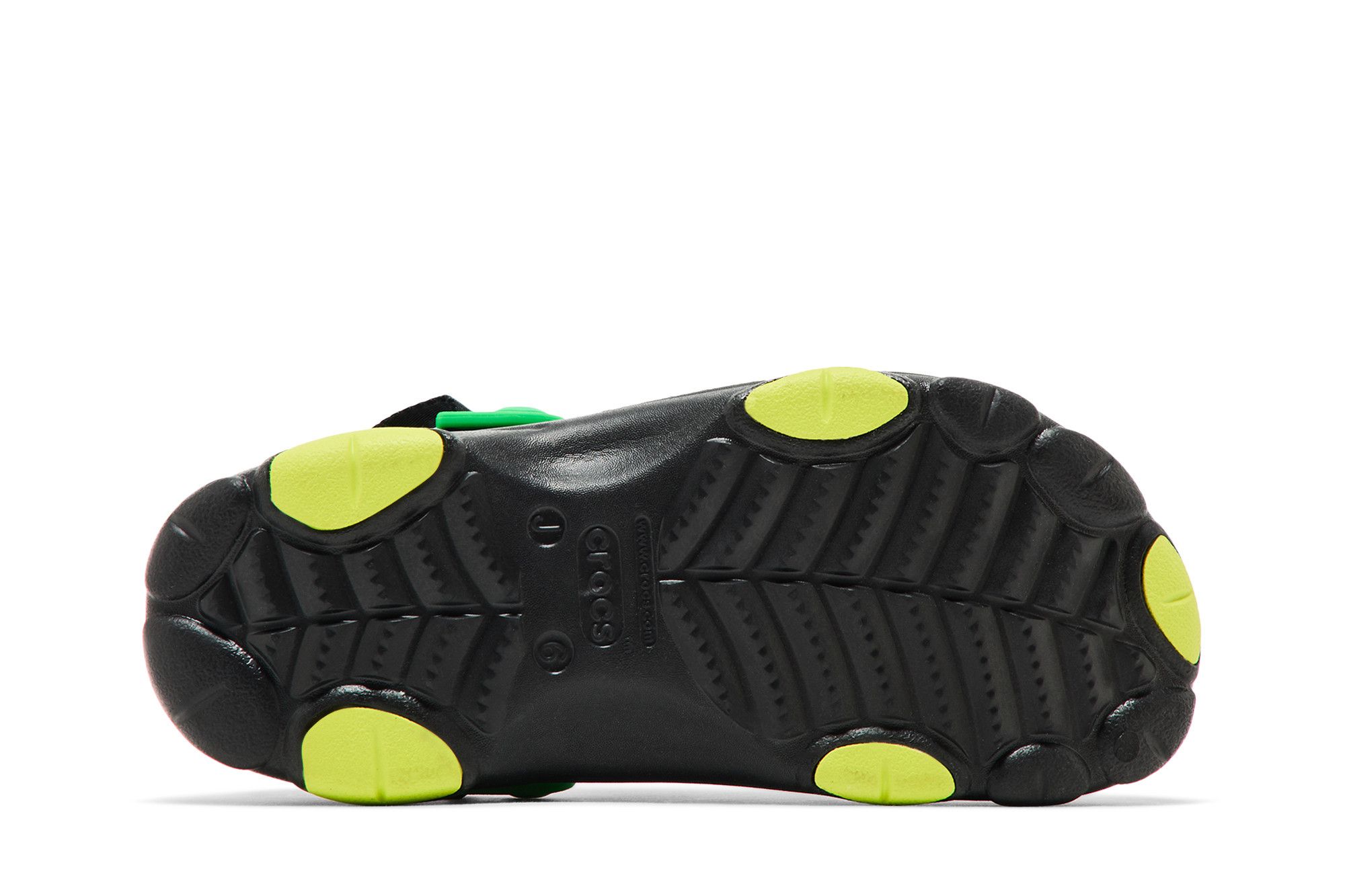 Shop (JR) Crocs Ron English x 全地形洞洞鞋 'Area 54 - 绿色银河' 208140-0N4