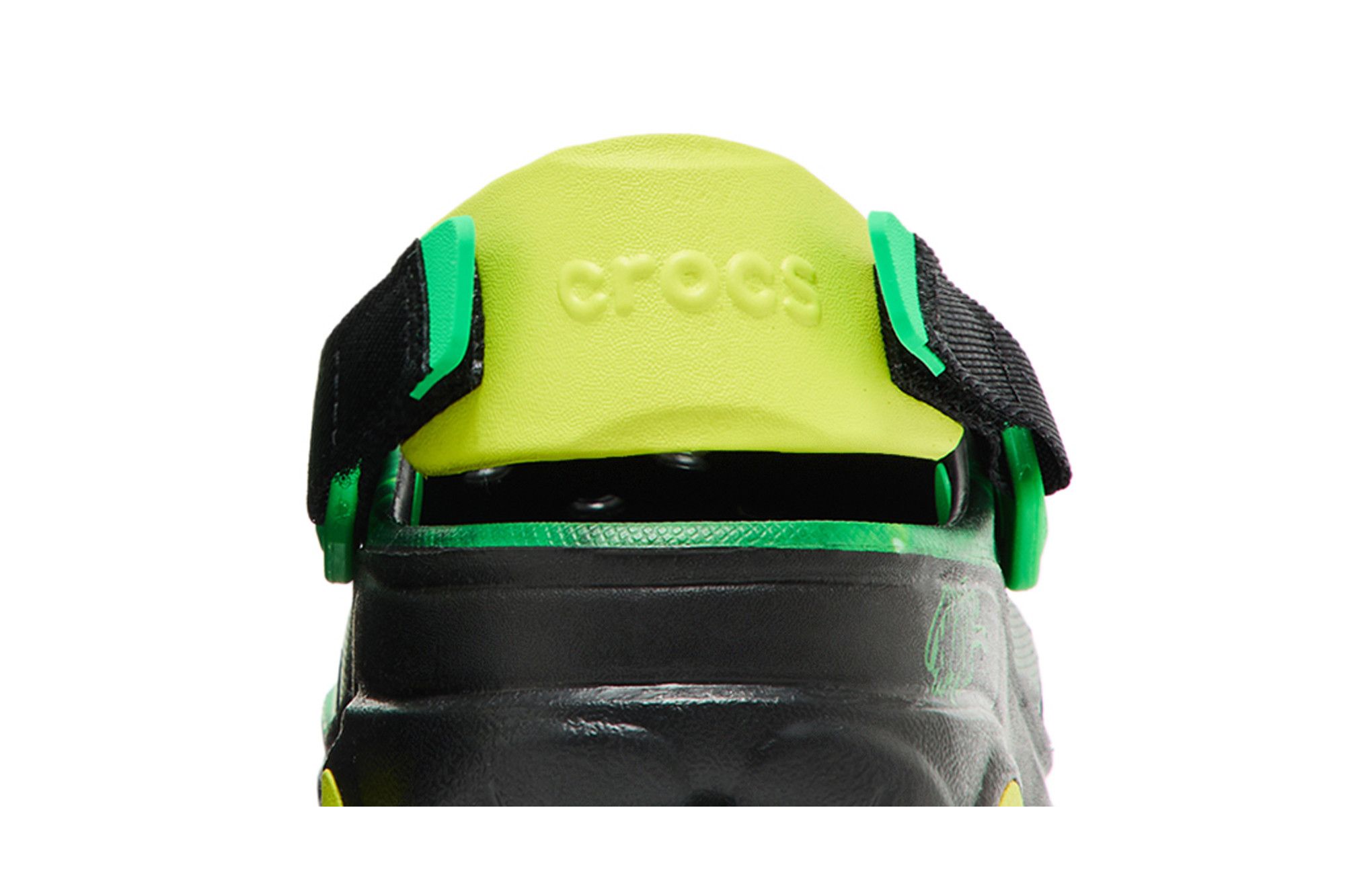 Sizing (JR) Crocs Ron English x 全地形洞洞鞋 'Area 54 - 绿色银河' 208140-0N4