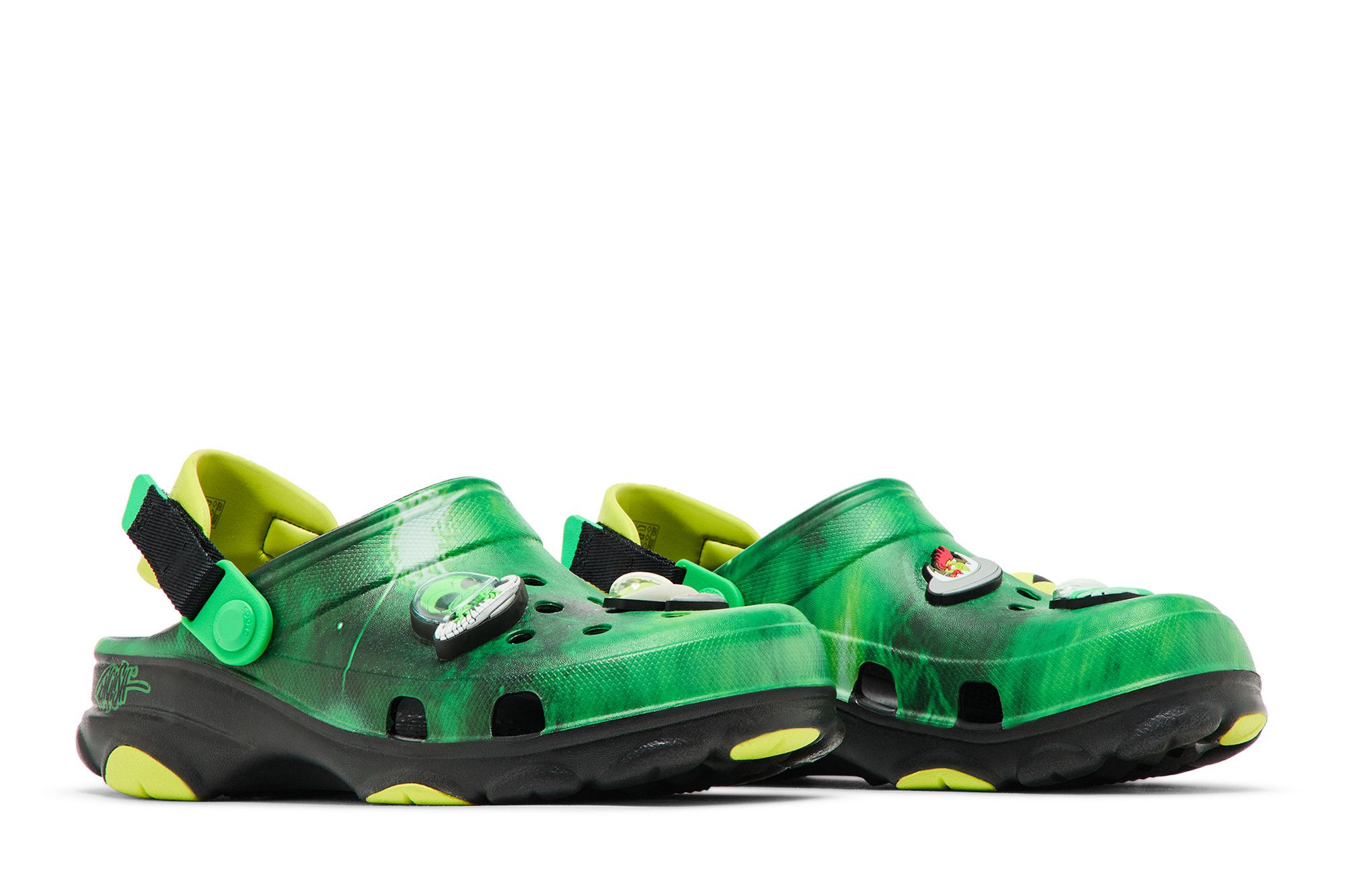Cheap (JR) Crocs Ron English x 全地形洞洞鞋 'Area 54 - 绿色银河' 208140-0N4