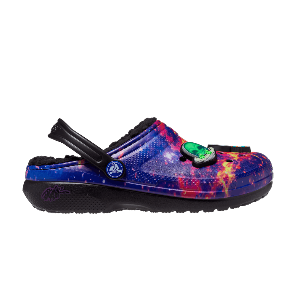 (Youth) Crocs Ron English x Classic Lined Clog 'Area 54 - Galaxy' 208139-988