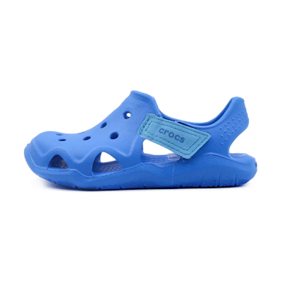 (Youth) Crocs Sea Blue Sandals
