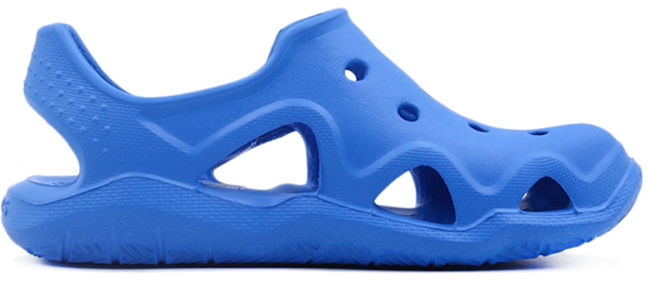 (Youth) Crocs Sea Blue Sandals 204021-456 Order (Youth) Crocs Sea Blue Sandals 204021-456