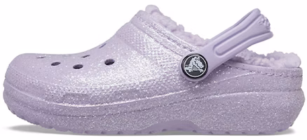 (Youth) Crocs Shoes Classic Glitter Lined Clogs 'Purple' 205937-530 (Youth) Crocs Shoes Classic Glitter Lined Clogs 'Purple' 205937-530
