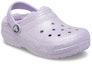 Lookbook (JR) Kasut Crocs Classic Glitter Lined Clogs 'Ungu' 205937-530
