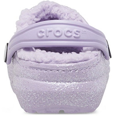 (Youth) Crocs Shoes Classic Glitter Lined Clogs 'Purple' 205937-530 Purchase (Youth) Crocs Shoes Classic Glitter Lined Clogs 'Purple' 205937-530