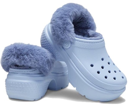(Youth) Crocs Stomp Lined Clog 'Calcite Blue' 208546-4NS Shop (Youth) Crocs Stomp Lined Clog 'Calcite Blue' 208546-4NS