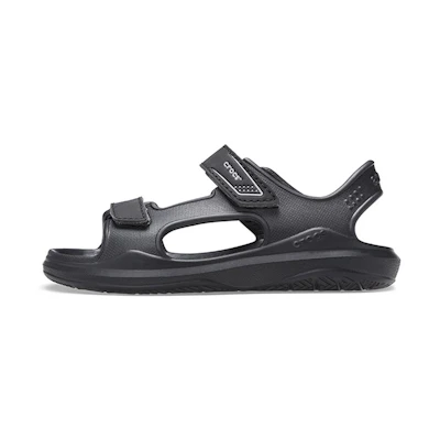 (Youth) Crocs Swiftwater Expedition Sandals 'Black Grey'