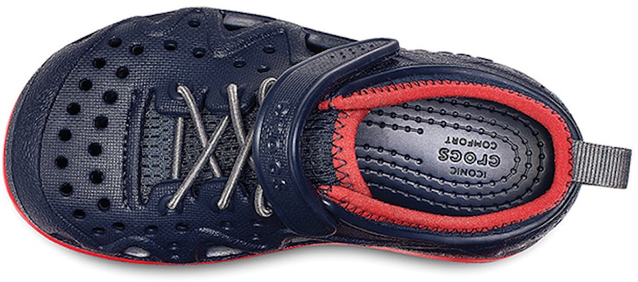 (Youth) Crocs Swiftwater Play Shoes 'Navy Red' 204989-410 Lookbook (Youth) Crocs Swiftwater Play Shoes 'Navy Red' 204989-410