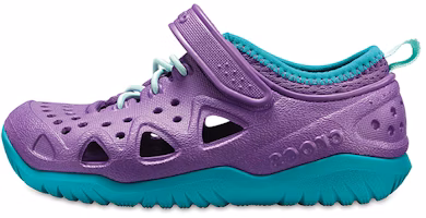 (Youth) Crocs Swiftwater Play Shoes 'Purple Turquoise' 204989-57H (Youth) Crocs Swiftwater Play Shoes 'Purple Turquoise' 204989-57H