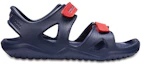 Order (Youth) Crocs Swiftwater River Sandals 'Navy Red' 204988-4BA