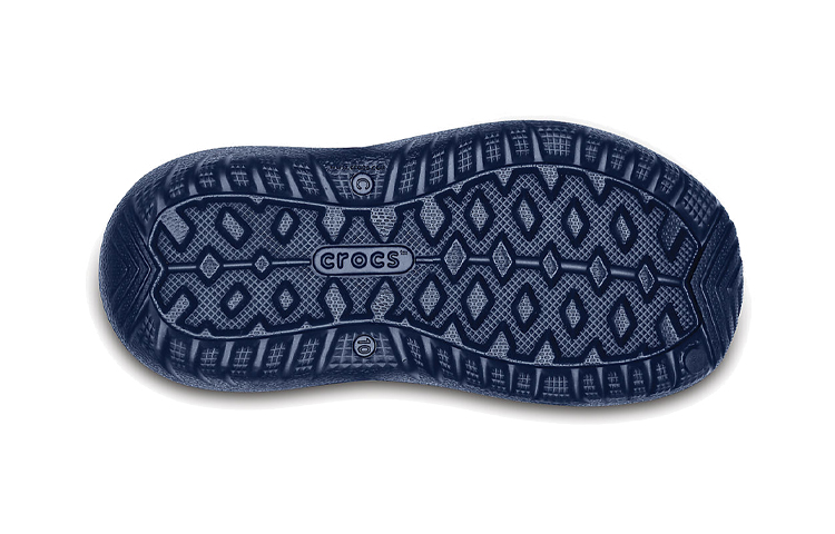 Details for (Youth) Crocs Swiftwater River Sandals 'Navy Red' 204988-4BA