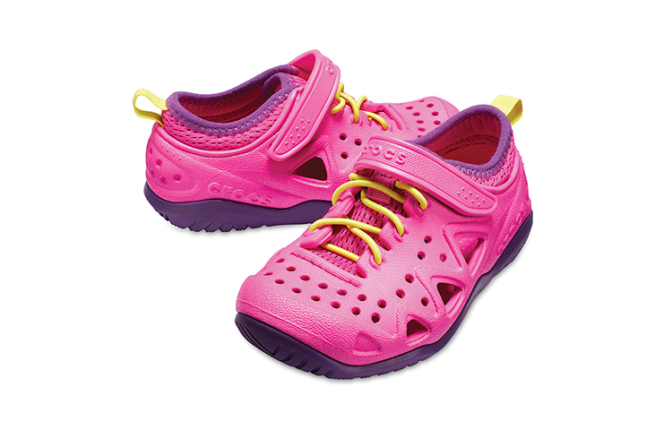 Purchase (JR) Zapatillas Crocs Swiftwater 'Rosa Morado' 204989-6L0