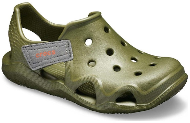 (Youth) Crocs Swiftwater Wave Shoes 'Olive Green' 204021-309 Lookbook (Youth) Crocs Swiftwater Wave Shoes 'Olive Green' 204021-309